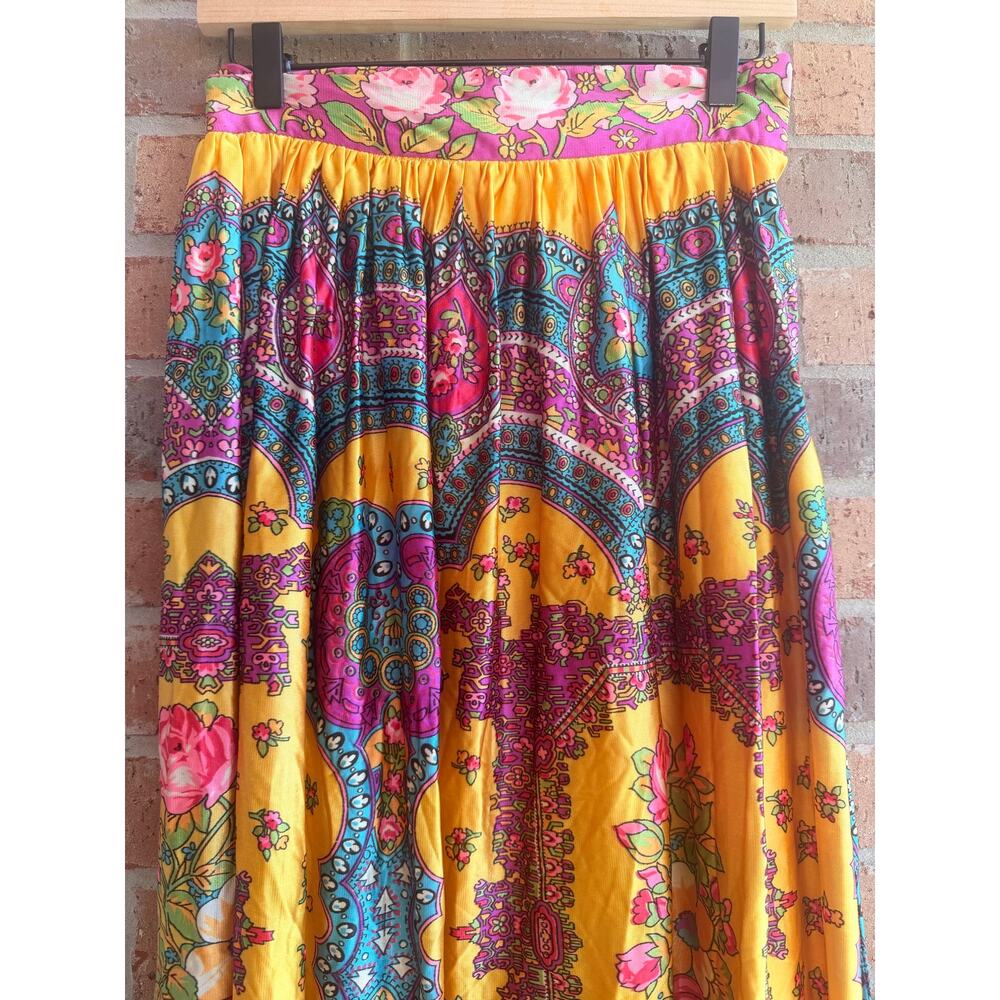 Malbe Maxi Colorful Skirt Size 12 (see measurements) - Picture 2 of 7